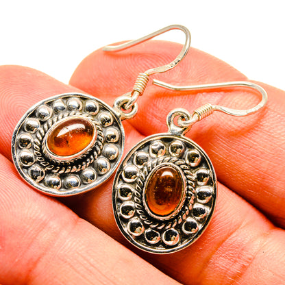 Citrine Earrings handcrafted by Ana Silver Co - EARR415431