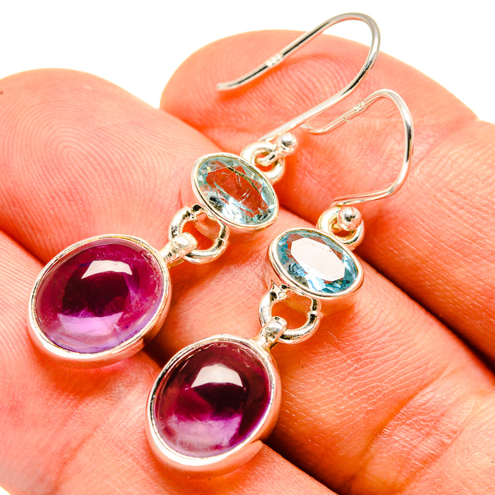 Amethyst Earrings handcrafted by Ana Silver Co - EARR415451