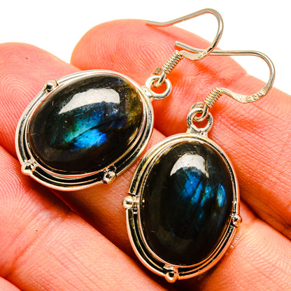 Labradorite Earrings handcrafted by Ana Silver Co - EARR415452