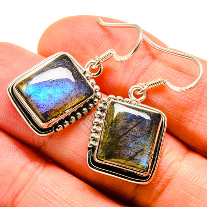 Labradorite Earrings handcrafted by Ana Silver Co - EARR415455