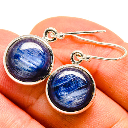 Kyanite Earrings handcrafted by Ana Silver Co - EARR415460