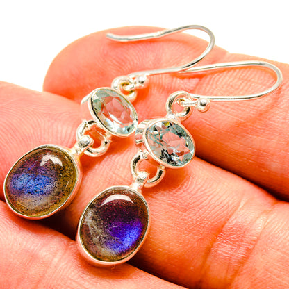 Labradorite Earrings handcrafted by Ana Silver Co - EARR415514