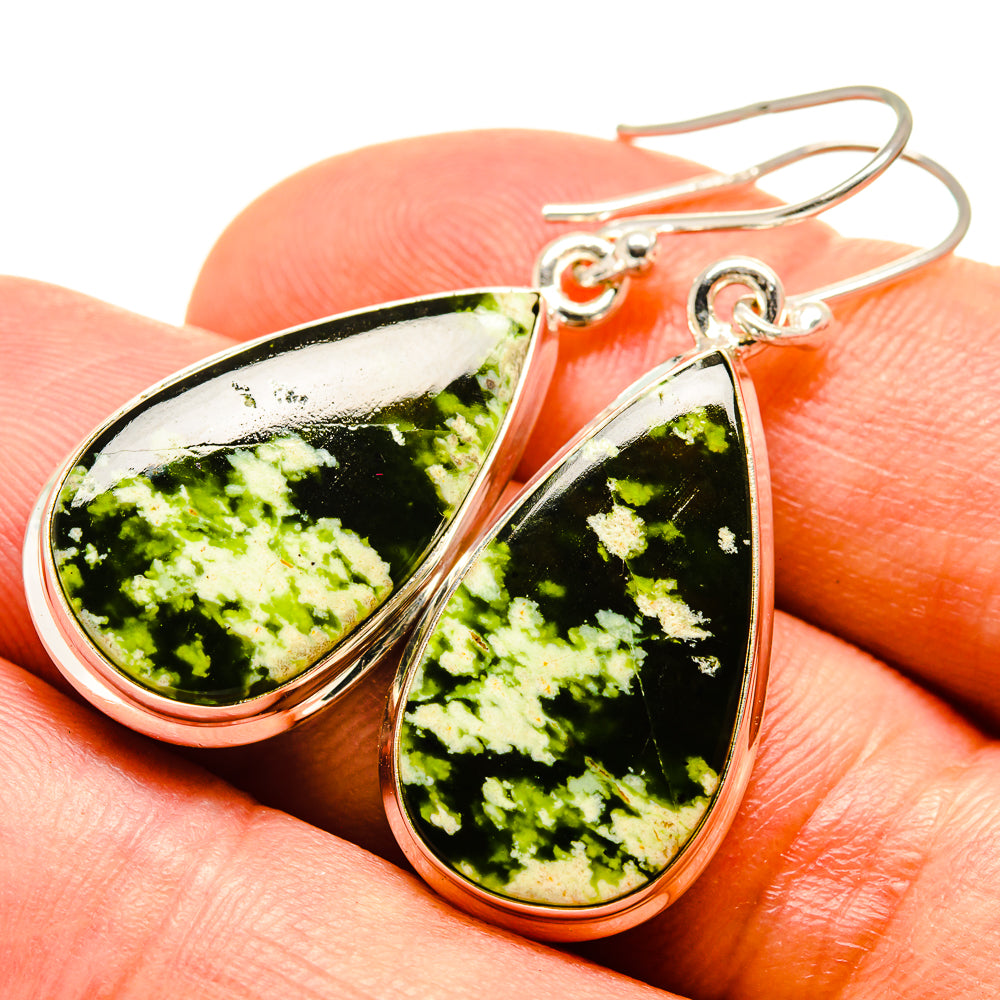 Rainforest Opal Earrings handcrafted by Ana Silver Co - EARR415544