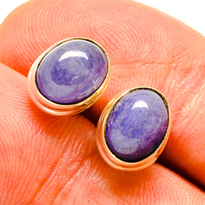 Tanzanite Earrings handcrafted by Ana Silver Co - EARR415560