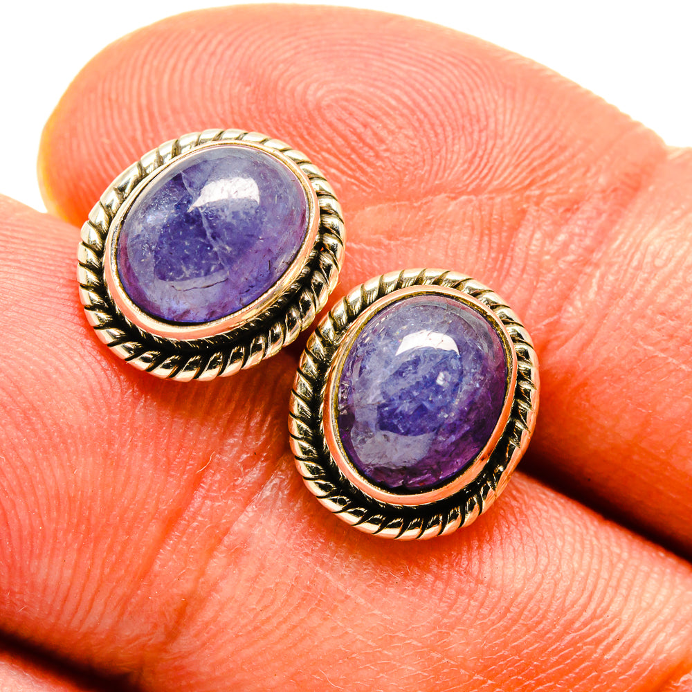 Kyanite Earrings handcrafted by Ana Silver Co - EARR415562