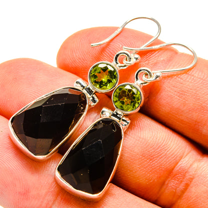 Smoky Quartz Earrings handcrafted by Ana Silver Co - EARR415564