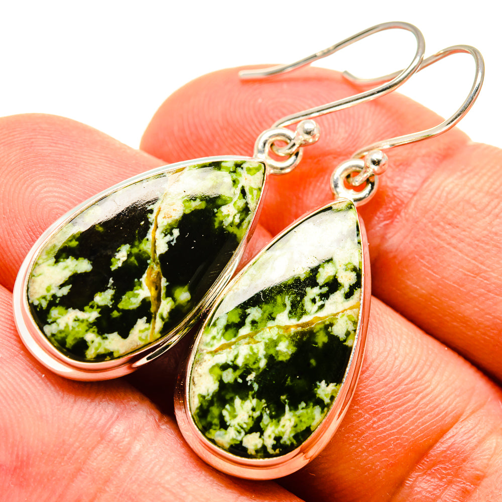 Rainforest Opal Earrings handcrafted by Ana Silver Co - EARR415586