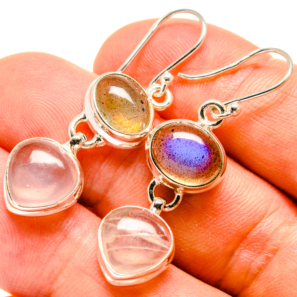 Labradorite Earrings handcrafted by Ana Silver Co - EARR415589