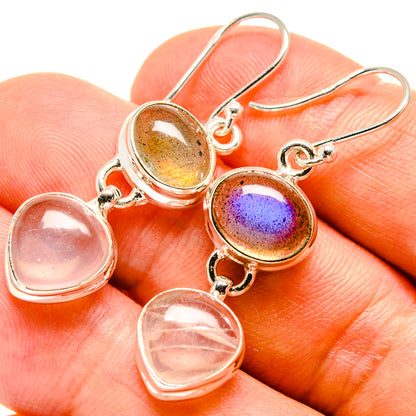 Labradorite Earrings handcrafted by Ana Silver Co - EARR415589