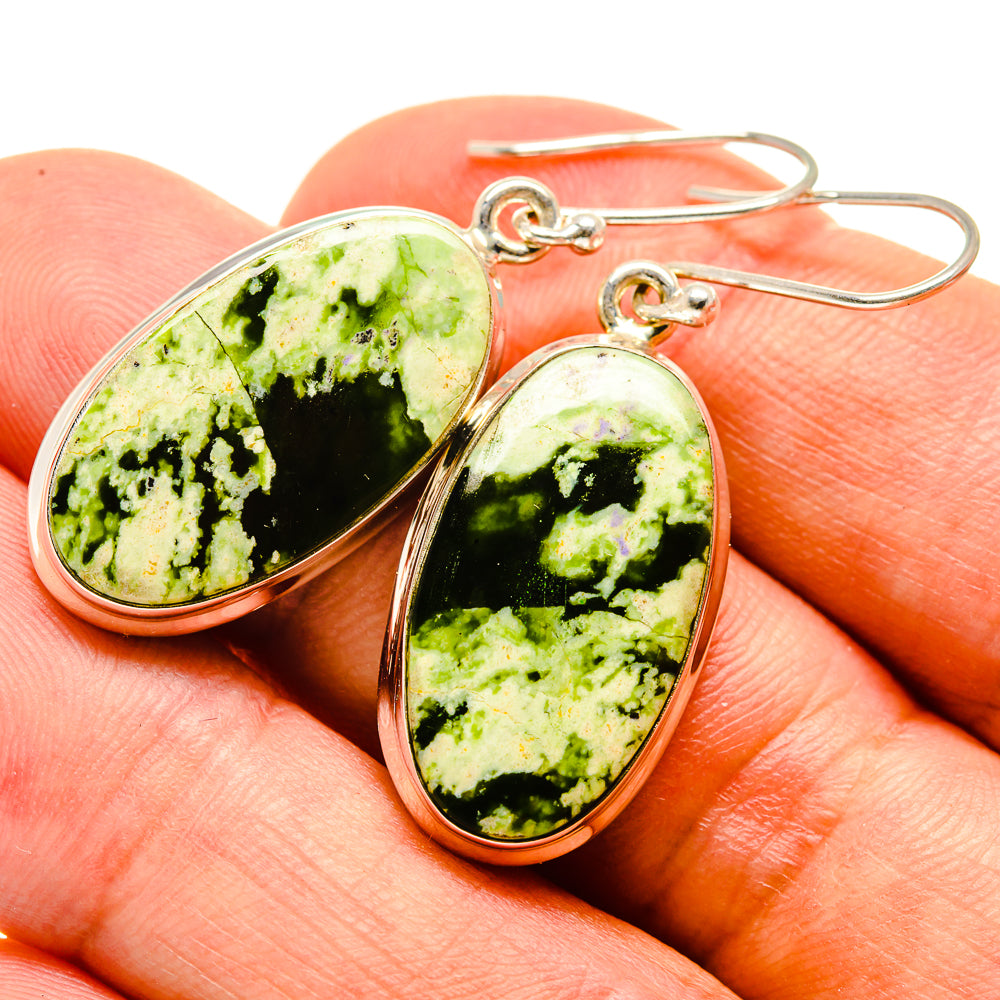 Rainforest Opal Earrings handcrafted by Ana Silver Co - EARR415593