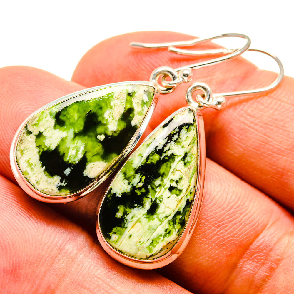 Rainforest Opal Earrings handcrafted by Ana Silver Co - EARR415601