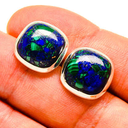 Azurite Earrings handcrafted by Ana Silver Co - EARR415648