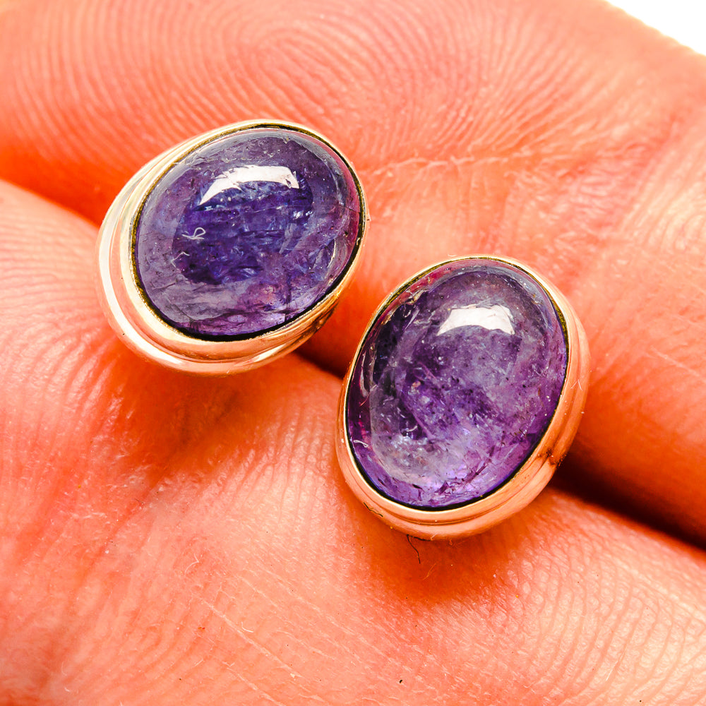 Kyanite Earrings handcrafted by Ana Silver Co - EARR415655