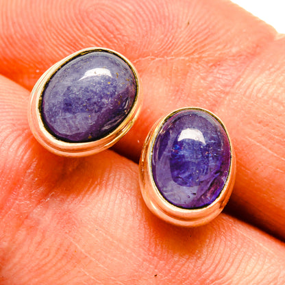 Tanzanite Earrings handcrafted by Ana Silver Co - EARR415660
