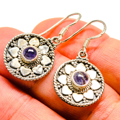 Tanzanite Earrings handcrafted by Ana Silver Co - EARR415663