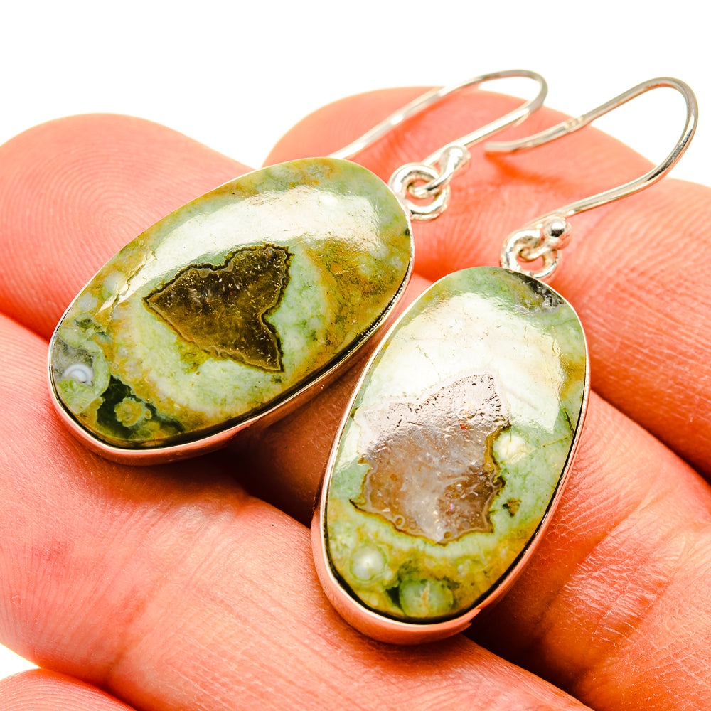 Rainforest Opal Earrings handcrafted by Ana Silver Co - EARR415698