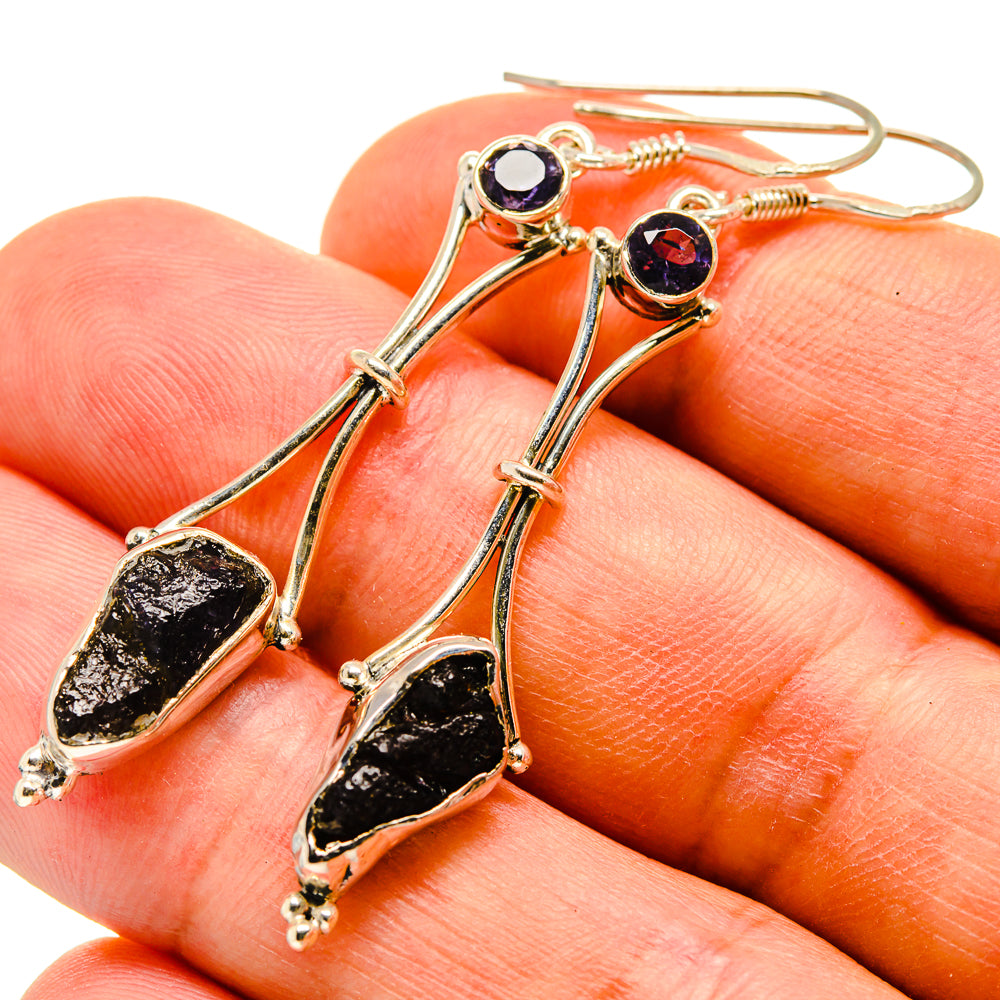Tanzanite Earrings handcrafted by Ana Silver Co - EARR415716