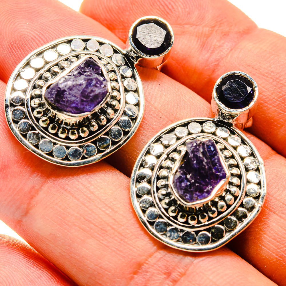 Tanzanite Earrings handcrafted by Ana Silver Co - EARR415728