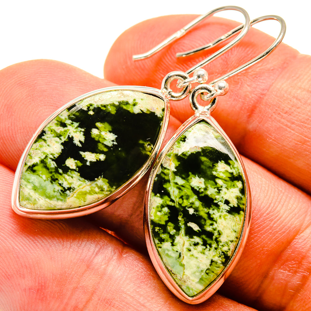 Rainforest Opal Earrings handcrafted by Ana Silver Co - EARR415752