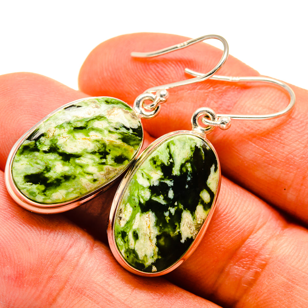 Rainforest Opal Earrings handcrafted by Ana Silver Co - EARR415767