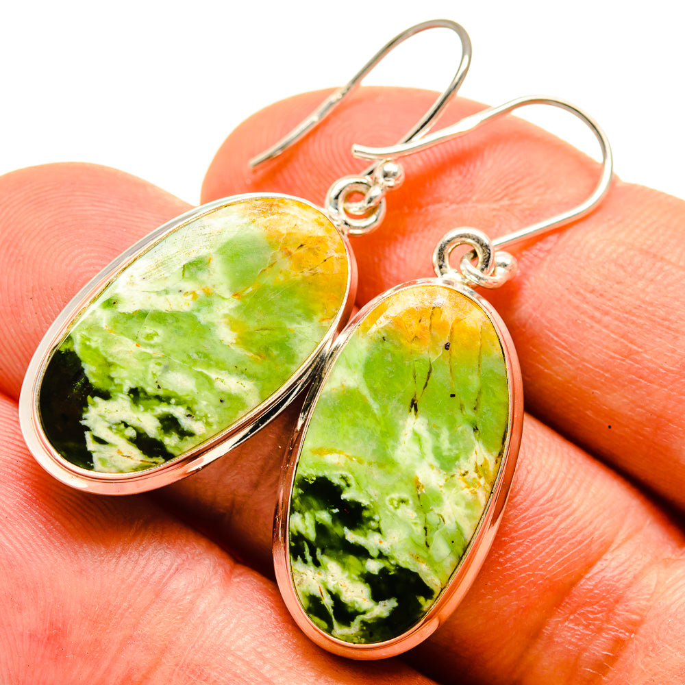 Rainforest Opal Earrings handcrafted by Ana Silver Co - EARR415783