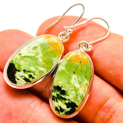 Rainforest Opal Earrings handcrafted by Ana Silver Co - EARR415783