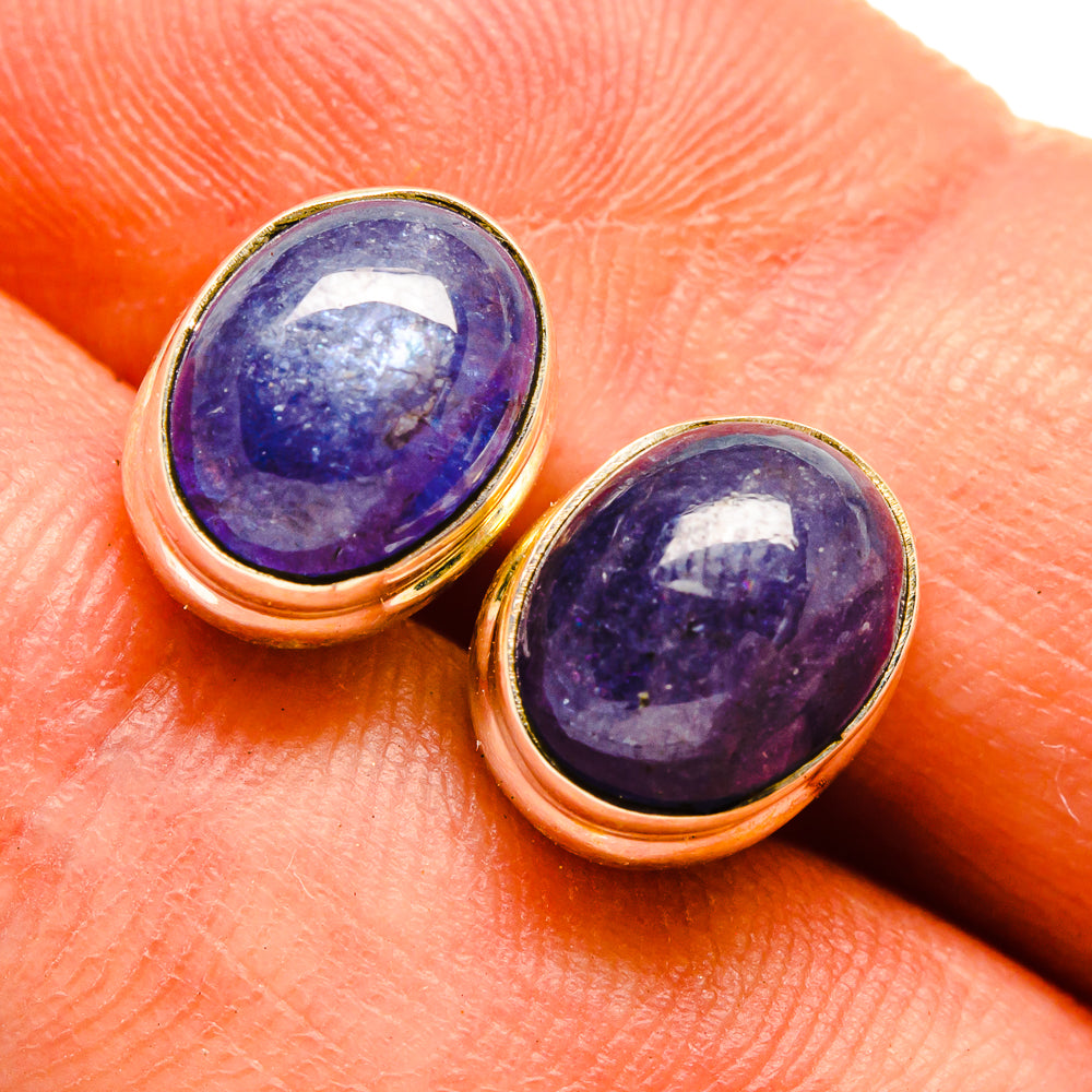 Kyanite Earrings handcrafted by Ana Silver Co - EARR415801
