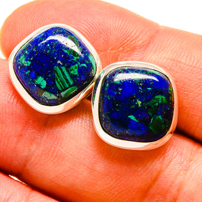 Azurite Earrings handcrafted by Ana Silver Co - EARR415805