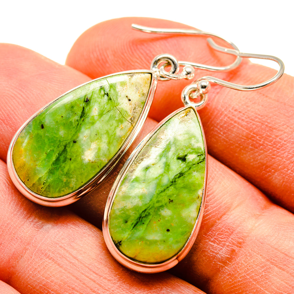 Rainforest Opal Earrings handcrafted by Ana Silver Co - EARR415843