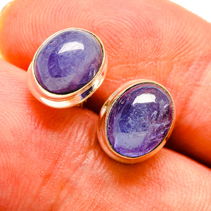 Tanzanite Earrings handcrafted by Ana Silver Co - EARR415887