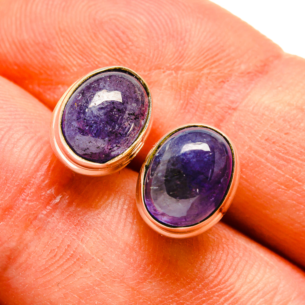 Tanzanite Earrings handcrafted by Ana Silver Co - EARR415896