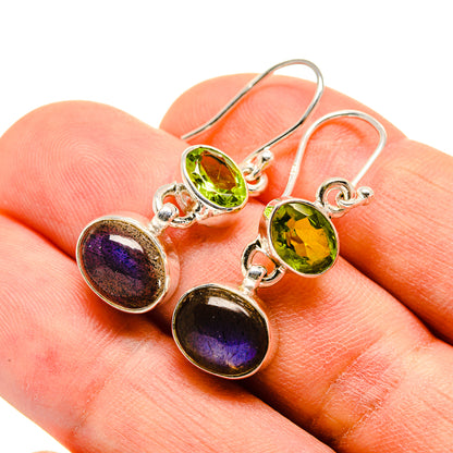 Labradorite Earrings handcrafted by Ana Silver Co - EARR415922
