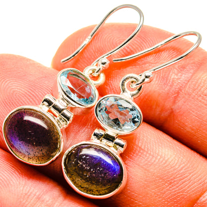 Labradorite Earrings handcrafted by Ana Silver Co - EARR415962