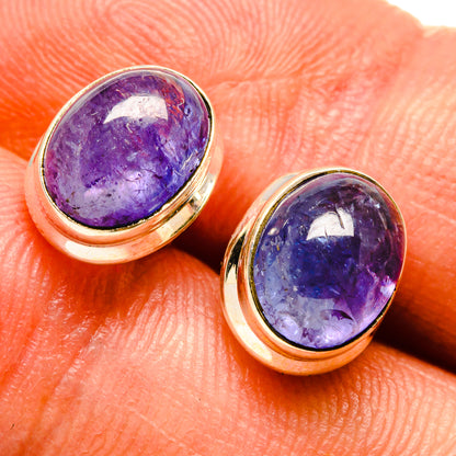 Tanzanite Earrings handcrafted by Ana Silver Co - EARR415969