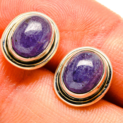 Tanzanite Earrings handcrafted by Ana Silver Co - EARR415972