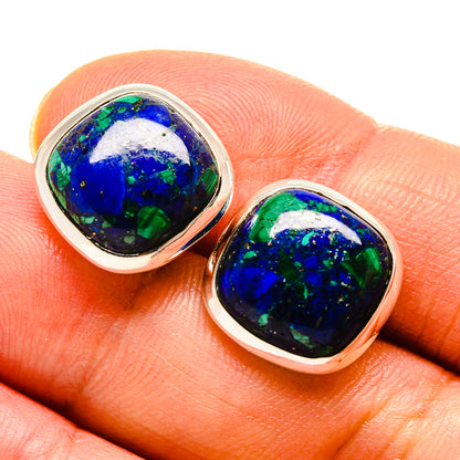 Azurite Earrings handcrafted by Ana Silver Co - EARR415976
