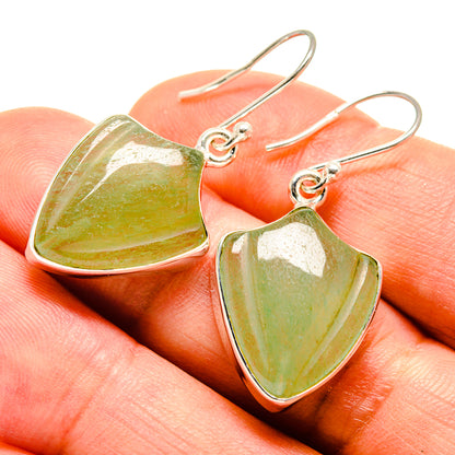 Prehnite Earrings handcrafted by Ana Silver Co - EARR415987