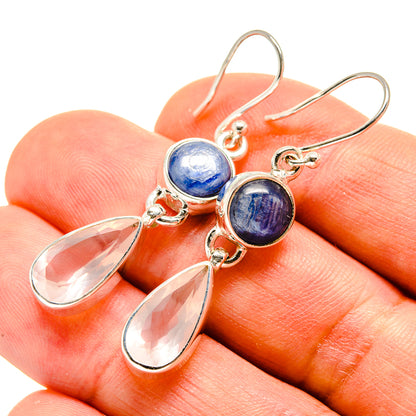 Rose Quartz Earrings handcrafted by Ana Silver Co - EARR415999