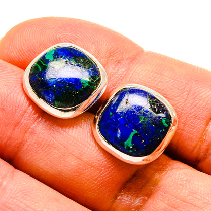 Azurite Earrings handcrafted by Ana Silver Co - EARR416056