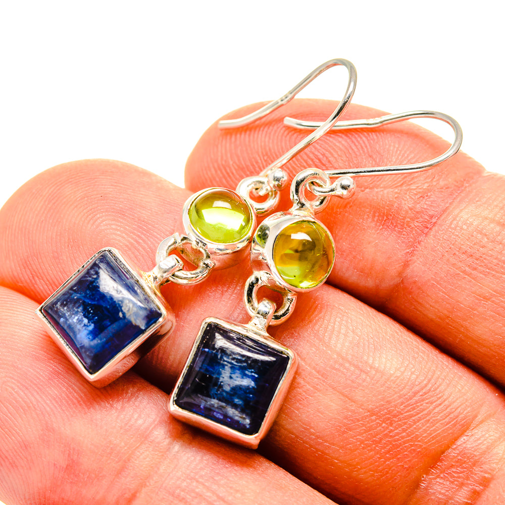 Kyanite Earrings handcrafted by Ana Silver Co - EARR416061