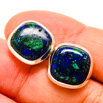 Azurite Earrings handcrafted by Ana Silver Co - EARR416119