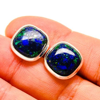 Azurite Earrings handcrafted by Ana Silver Co - EARR416127