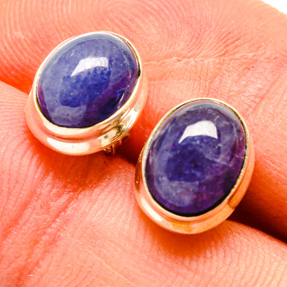 Tanzanite Earrings handcrafted by Ana Silver Co - EARR416129