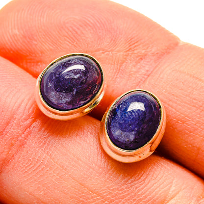 Tanzanite Earrings handcrafted by Ana Silver Co - EARR416131