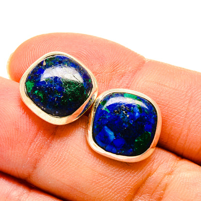 Azurite Earrings handcrafted by Ana Silver Co - EARR416138