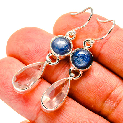 Rose Quartz Earrings handcrafted by Ana Silver Co - EARR416170