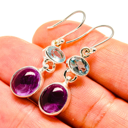 Amethyst Earrings handcrafted by Ana Silver Co - EARR416179