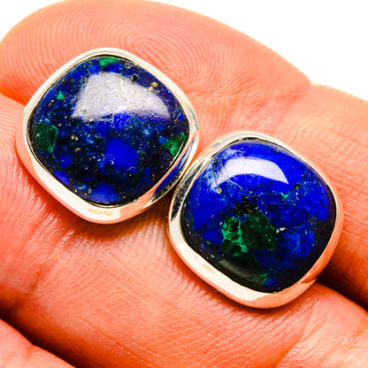 Azurite Earrings handcrafted by Ana Silver Co - EARR416208
