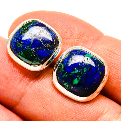 Azurite Earrings handcrafted by Ana Silver Co - EARR416211
