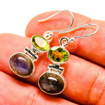 Labradorite Earrings handcrafted by Ana Silver Co - EARR416220